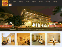 Tablet Screenshot of khanquangdohotel.vn